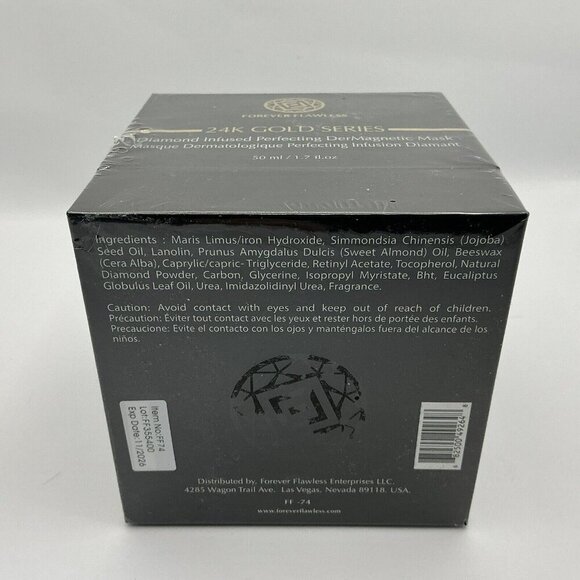 Forever Flawless 24K Gold Series Diamond Infused Perfecting Magnetic Mask NIB - Picture 3 of 5